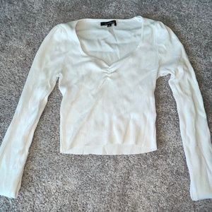 White long sleeve shirt